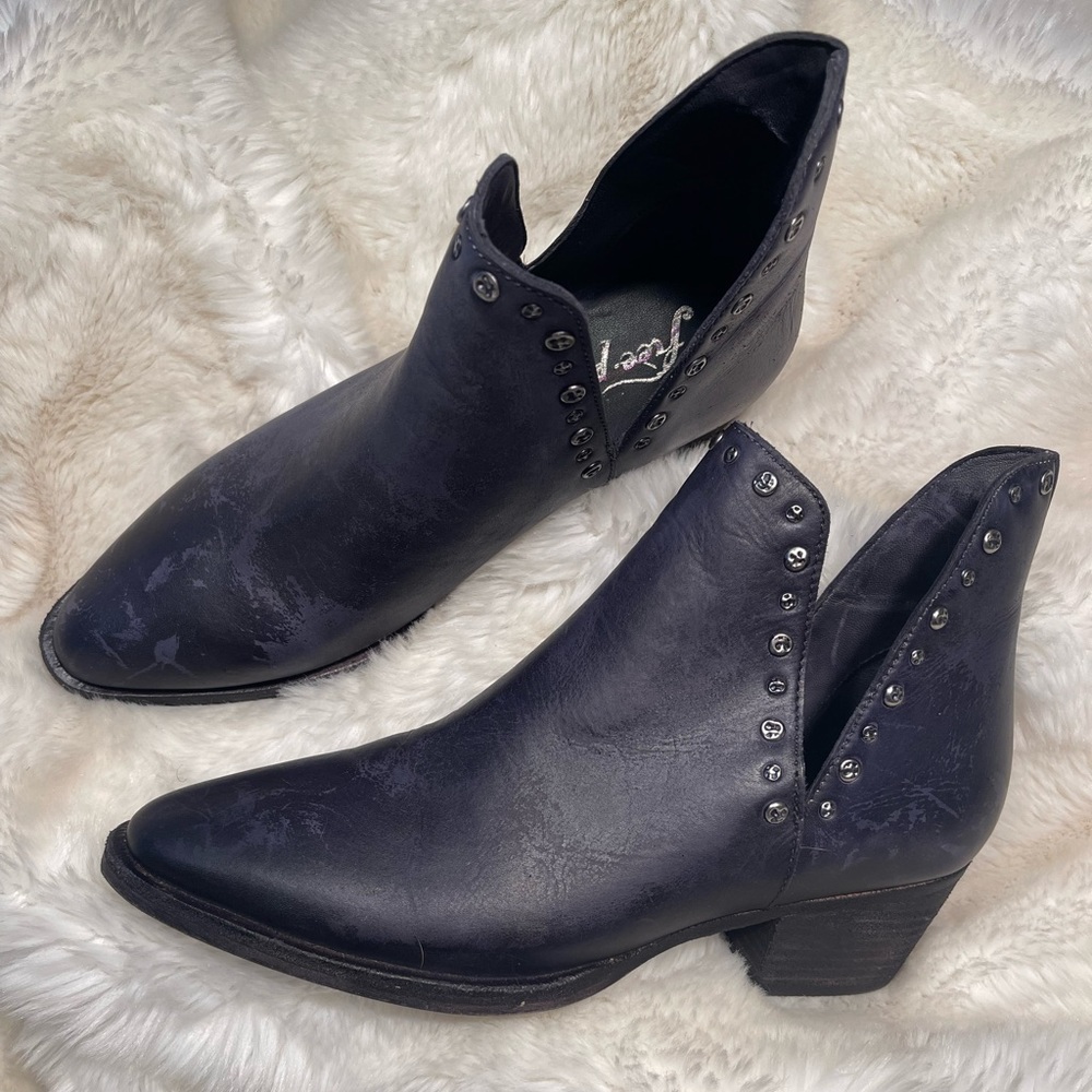 Free People Studded Split Bootie - image 1